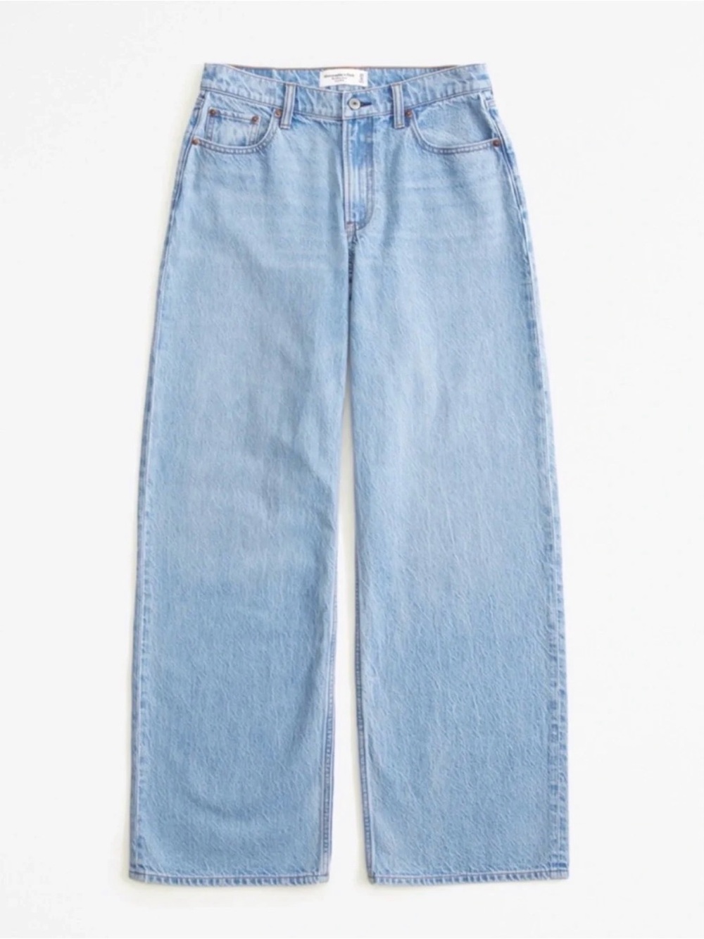 Abercrombie low rise ultra loose jean